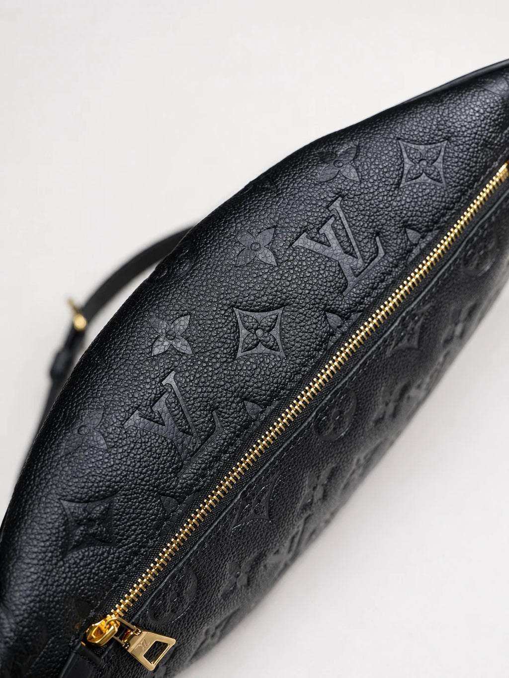 Louis Vuitton High Rise PM Bumbag Monogram Empreinte Black Excellent