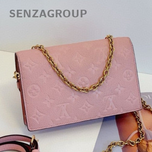 Louis Vuitton Vavin WOC Chain Shoulder Bag Crossbody Pink Gold Women Classic