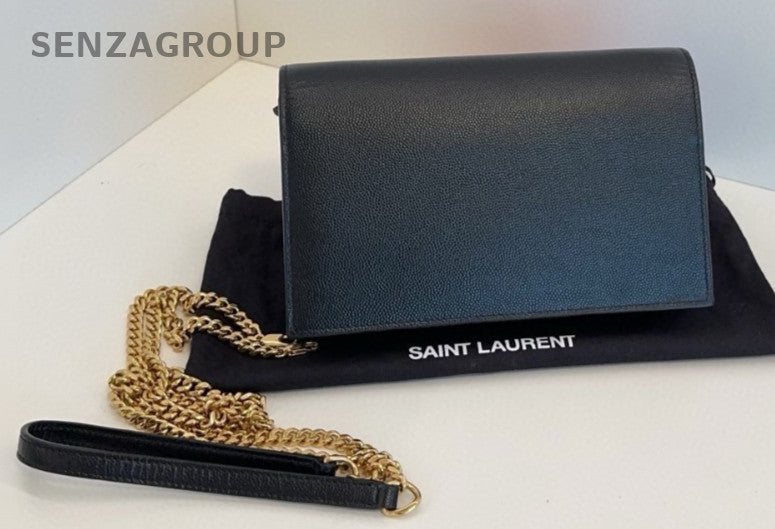 YSL Saint Laurent Kate PM Calfskin Chain Shoulder bag Crossbody Women Brand NEW
