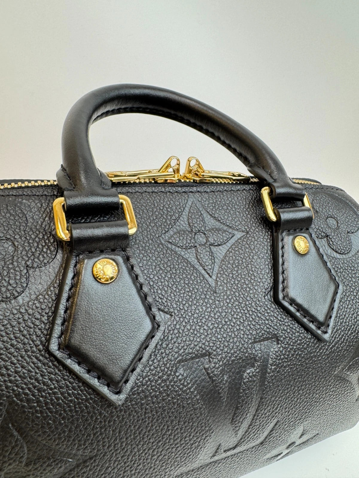 Louis Vuitton Speedy20 Monogram Empreinte Black Excellent