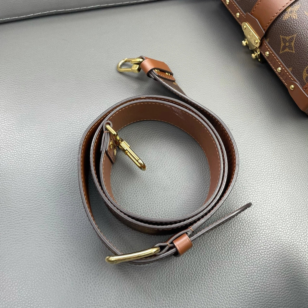 Louis Vuitton Monogram Canvas Papillon Trunk Cylinder Crossbody Women