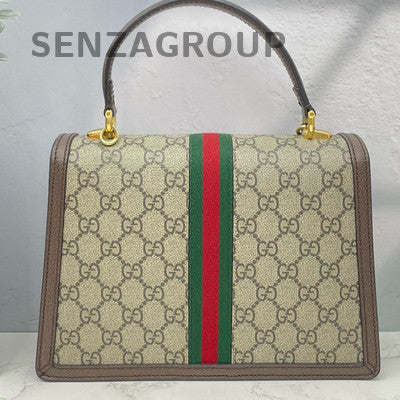 Gucci Ophidia GG Messenger Bag Shoulder Crossbody Gold Buckle Women Classic