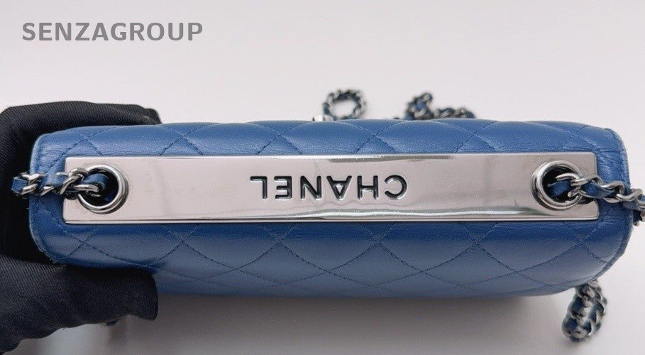 CHANEL  trendyCC woc 2ways Shoulder Crossbody Bag Women Blue