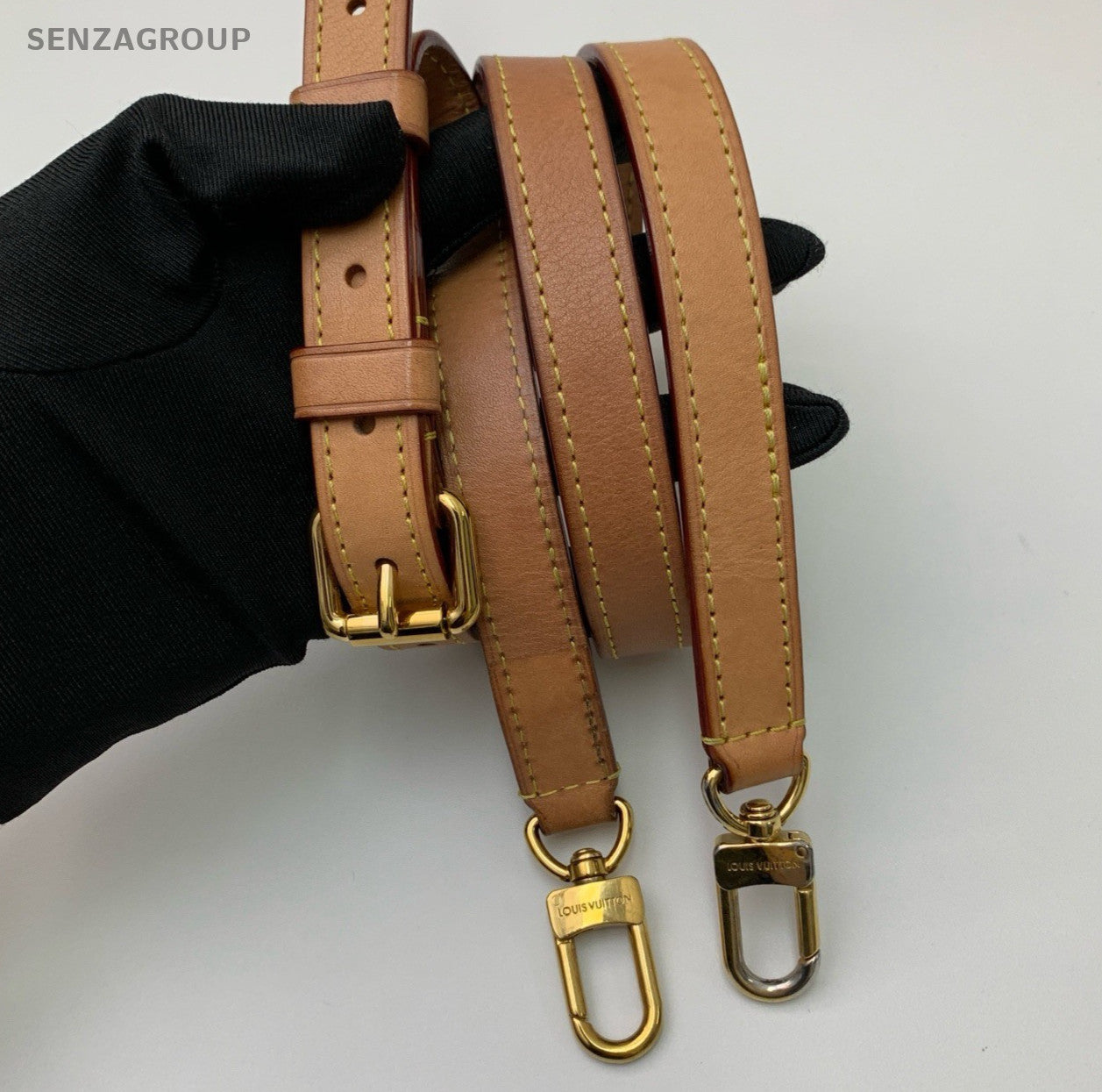 Louis Vuitton Monogram Saumur Shoulder Bag Crossbody Brown Gold Women Classic