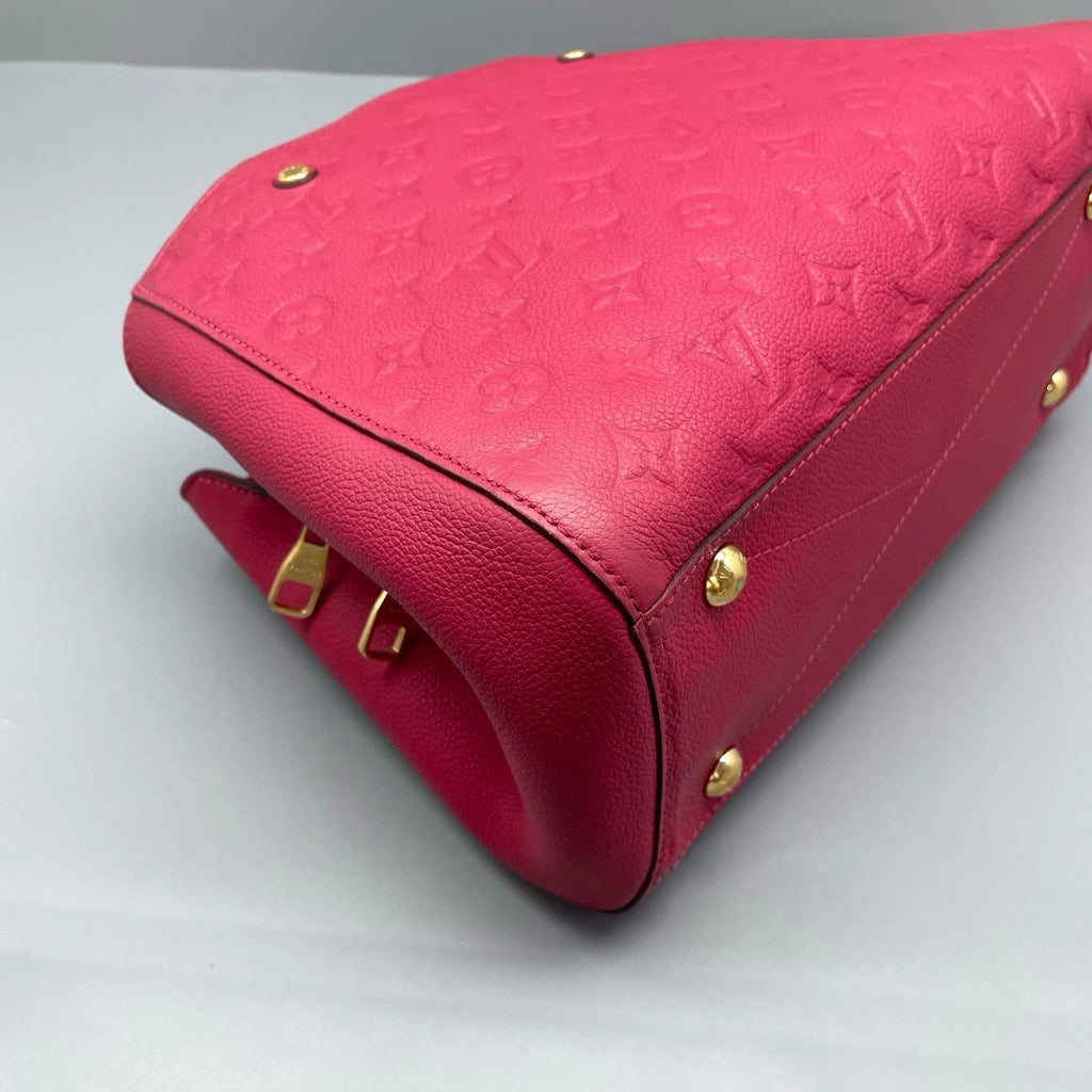 Louis Vuitton Montaigne MM Pink Tote Bag for Women