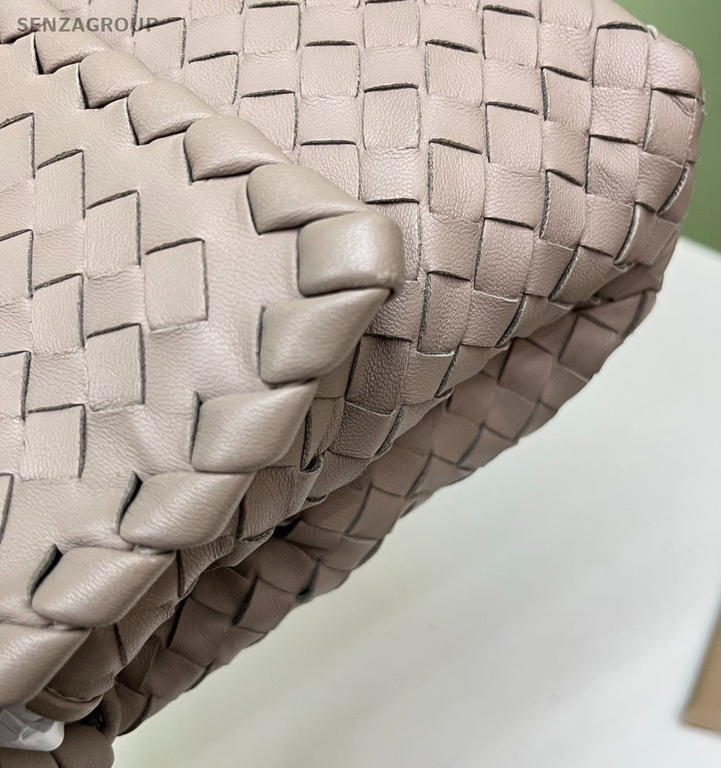 Bottega Veneta Olimpia Piccola Chain Shoulder Bag Gray Gold Women Classic