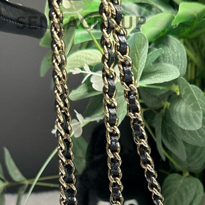 Chanel 23S Mini Vanity Black Caviar Leather Chain Crossbody Bag
