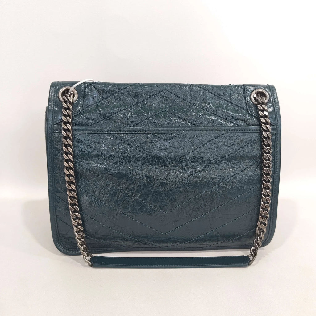 Saint Laurent Niki Leather Shoulder Bag Crossbody Excellent