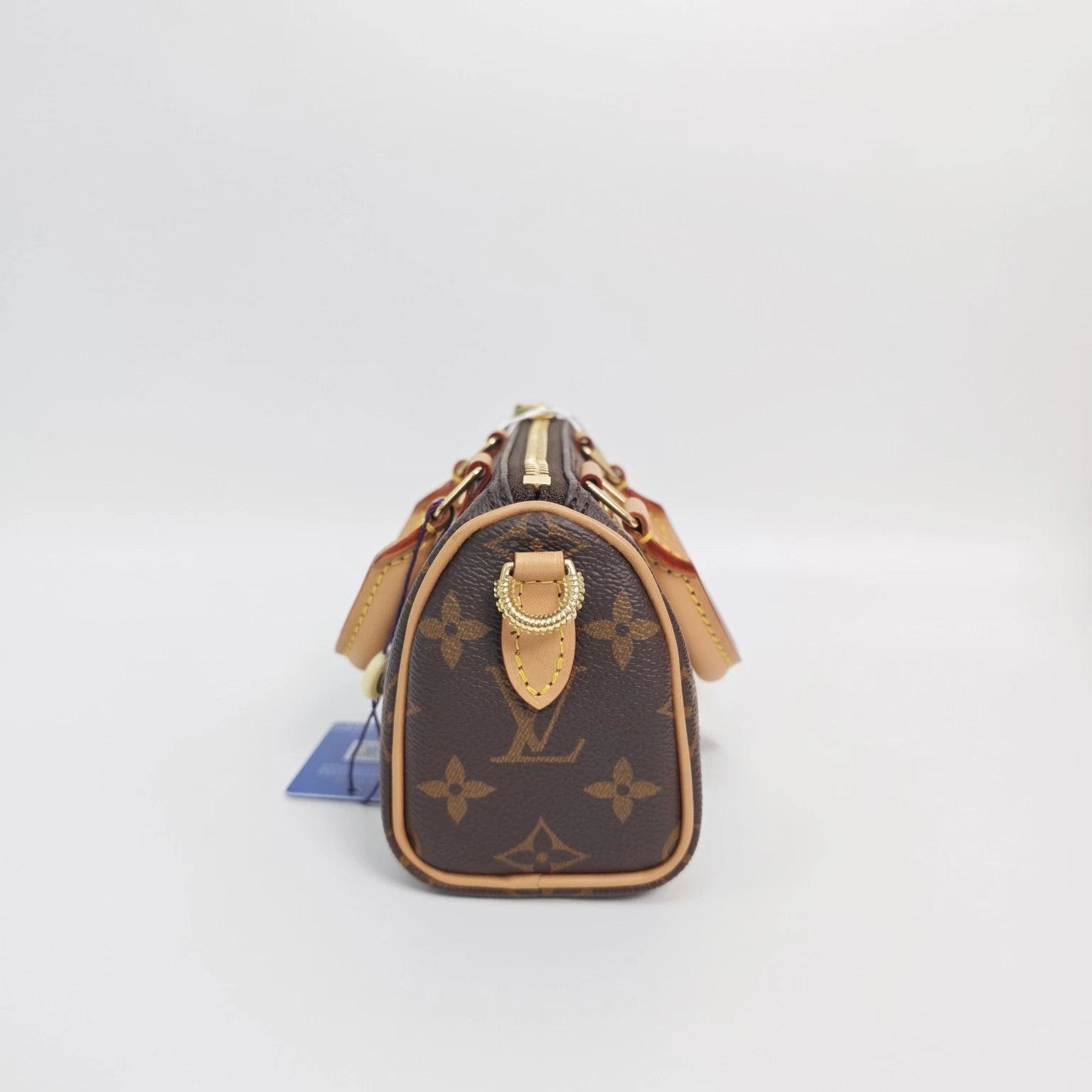 Louis Vuitton Speedy Nano Monogram Canvas Crossbody Bag For Women