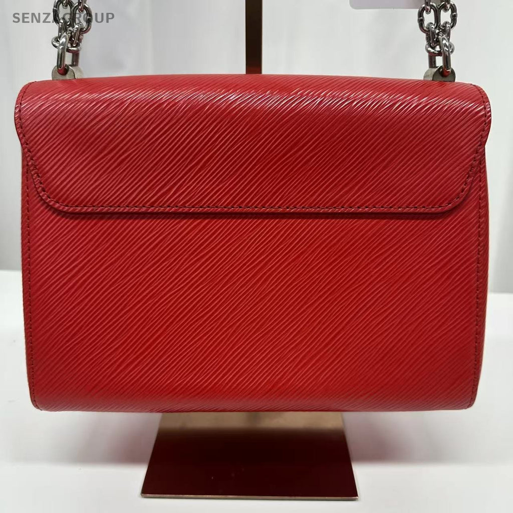 Louis Vuitton Twist Epi Leather Red with silver Shoulder Crossbody bag