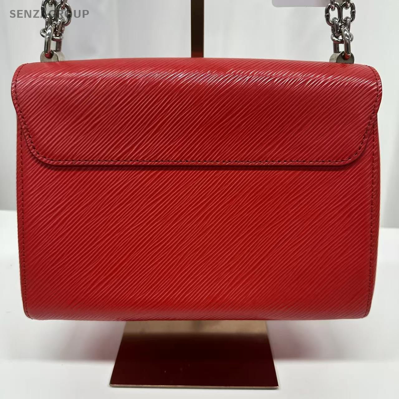 Louis Vuitton Twist Epi Leather Red with silver Shoulder Crossbody bag