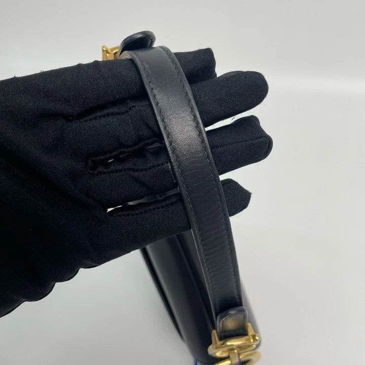 Dior Saddle Black Shoulder Bag Excellent