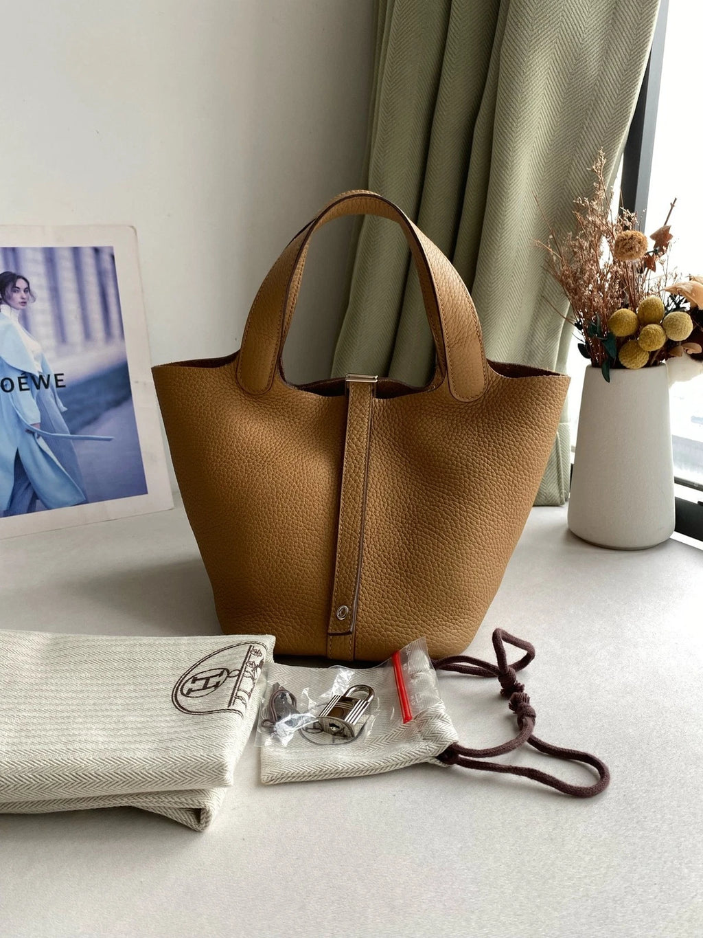 Hermes Epsom Picotin18 Bucket Bag For Women