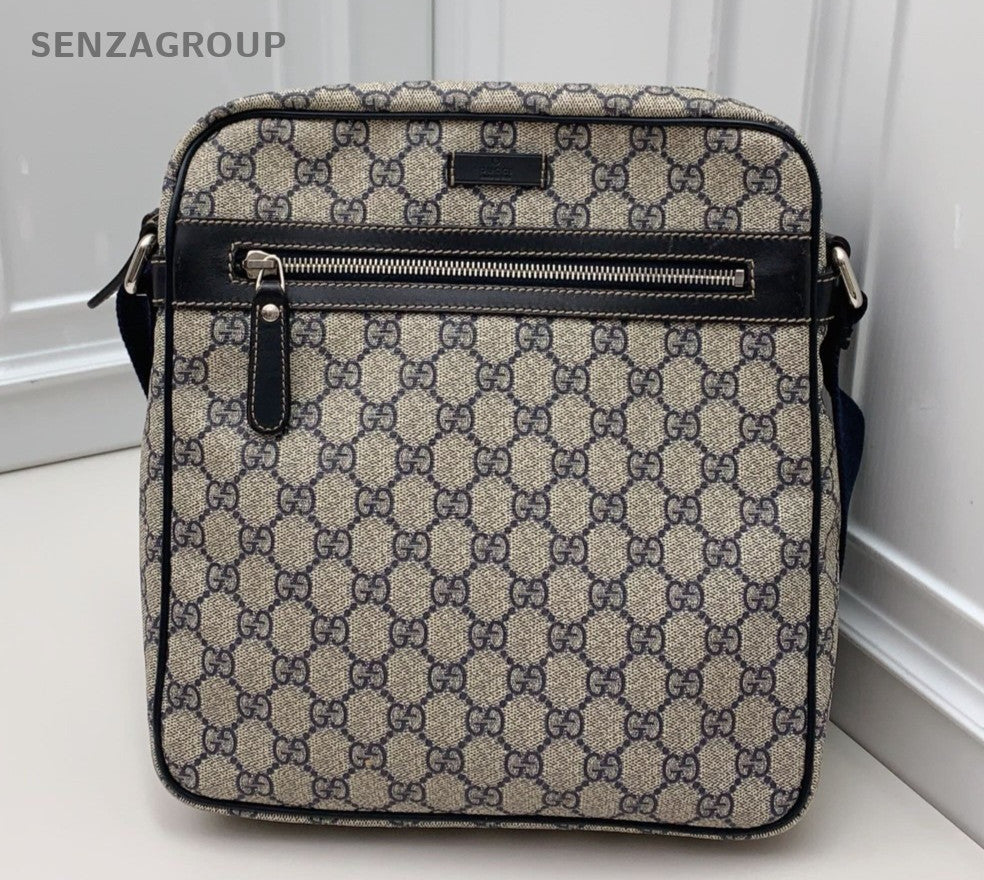 Gucci Ophidia 2Way Shoulder Bag Crossbody Brown Silver Unisex Adults Classic