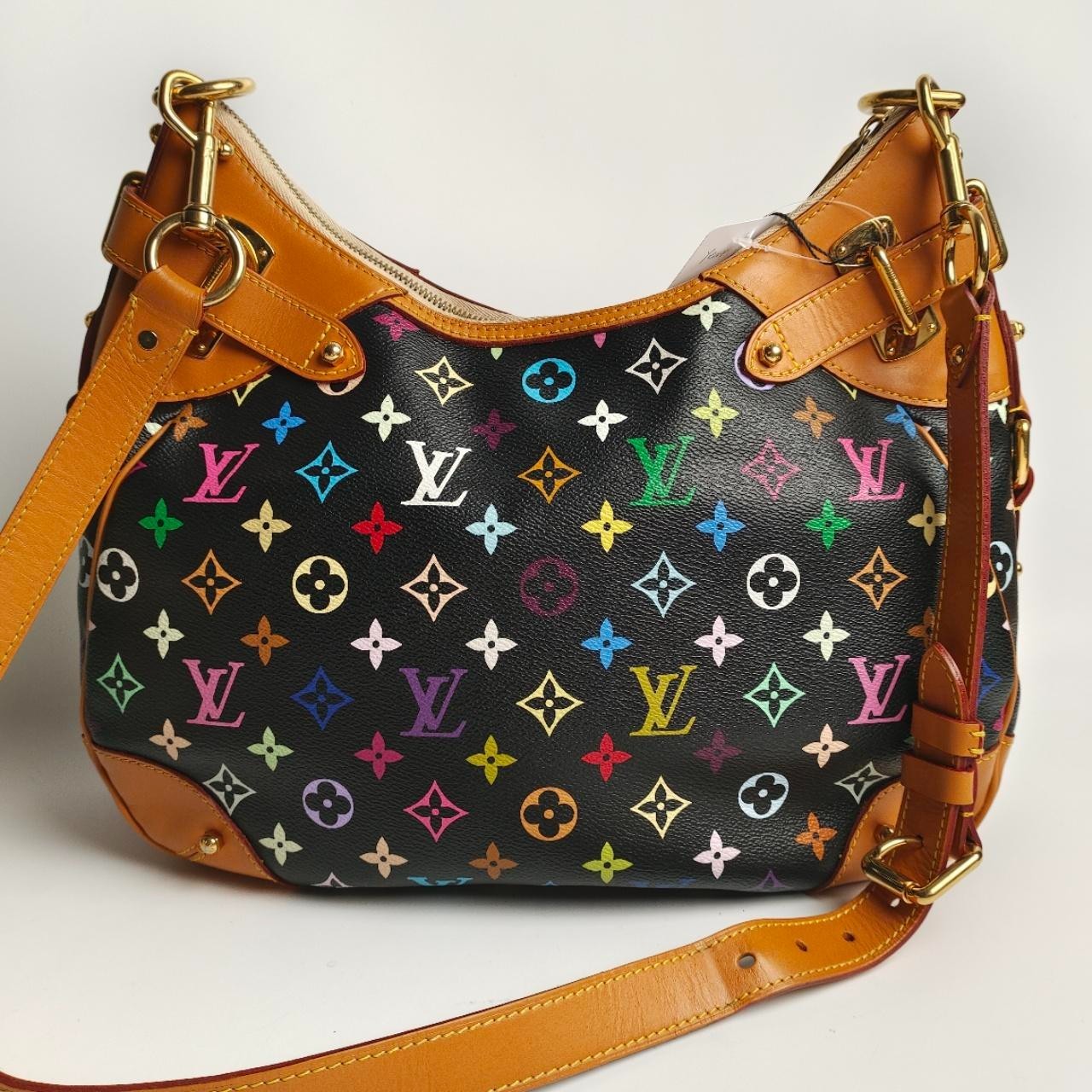 SJ0001 louis vuitton Greta black multicolor