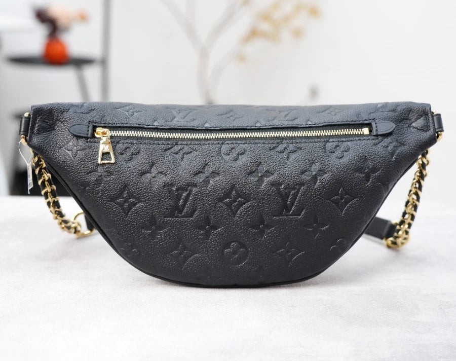Louis Vuitton High Rise PM Bumbag Monogram Empreinte Black Excellent