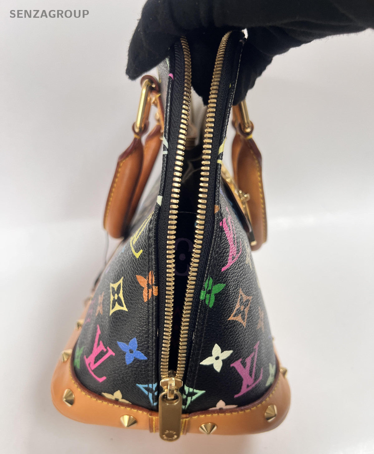Louis Vuitton Alma GM Multi Color Monogram Top Handle Bag Women Classic Designer