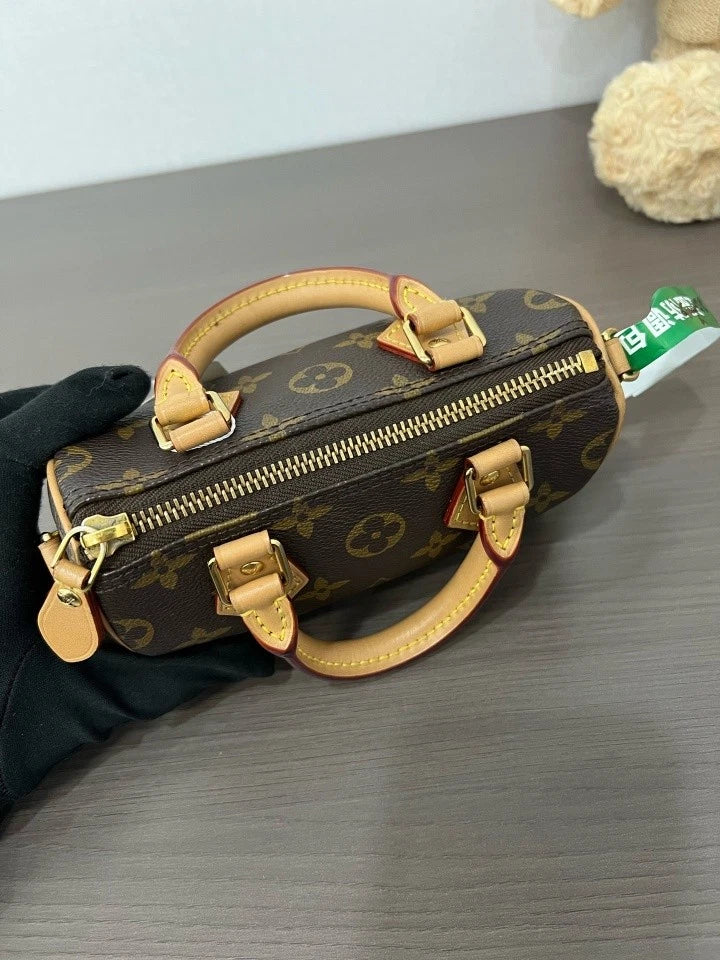 Louis Vuitton Monogram Canvas Speedy Nano Handbag For Women