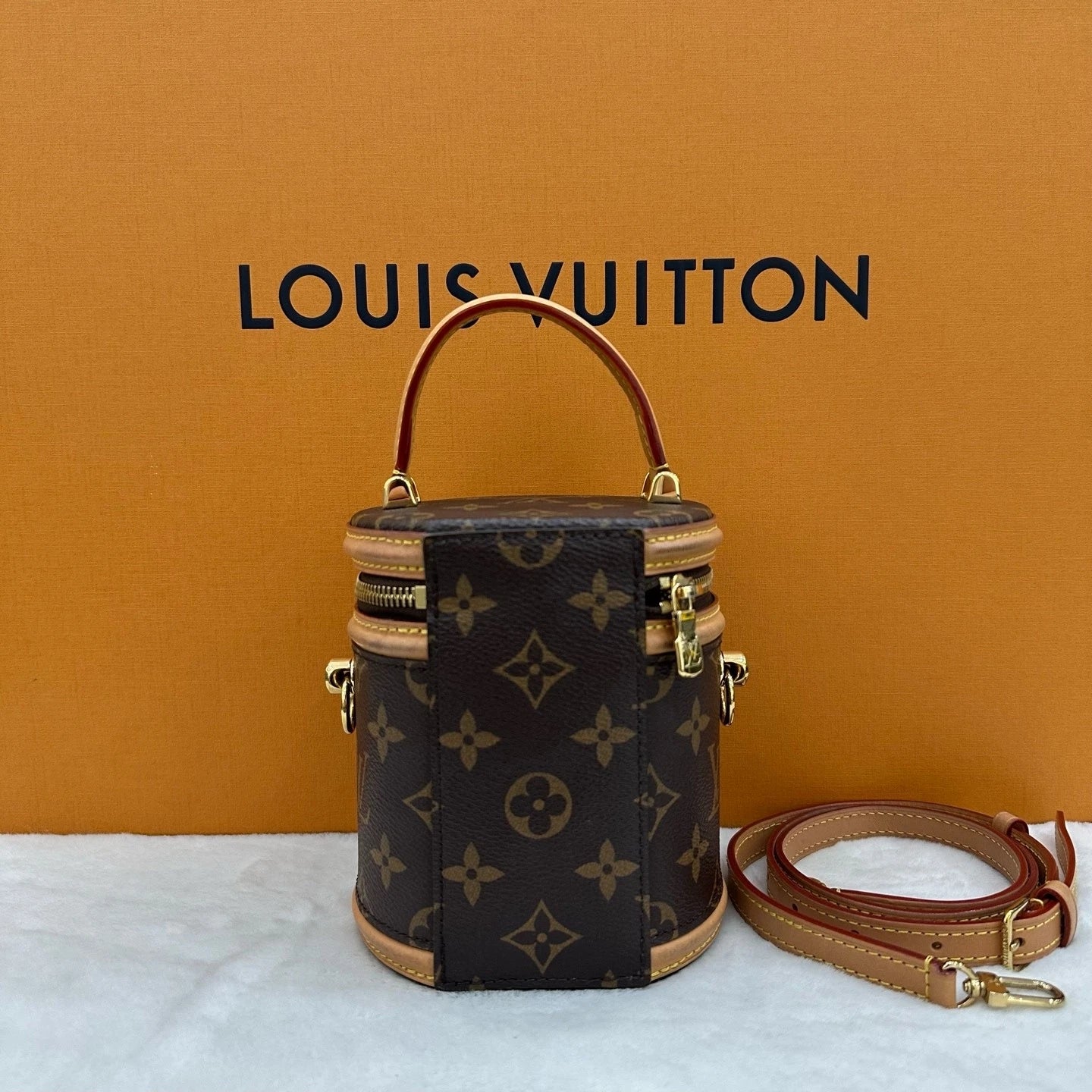 Louis Vuitton Monogram Canvas Nano Cannes Bucket Bag For Women
