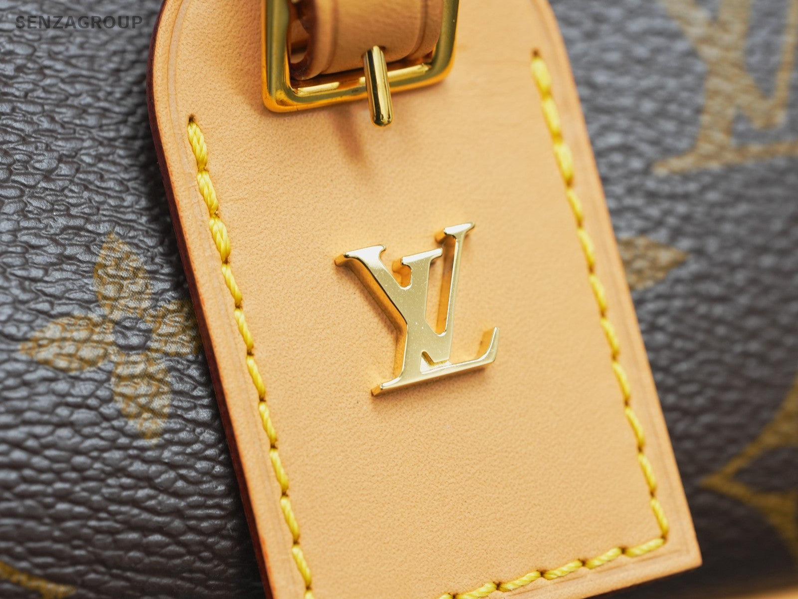 Louis Vuitton M45528 Monogram Canvas Deauville Handbag Crossbody bag Brown