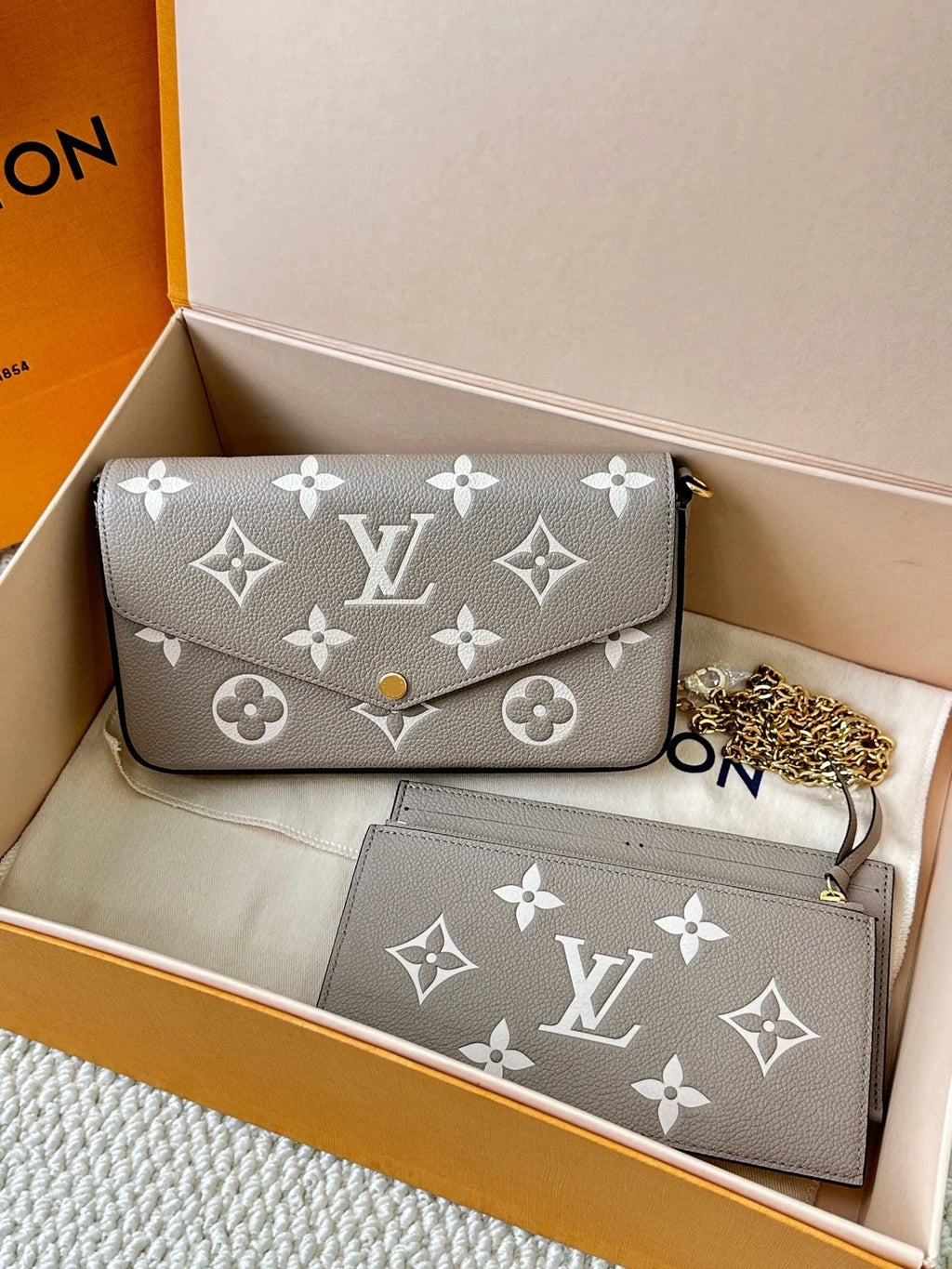 Louis Vuitton 3-in-1 Crossbody Bag Grey For Women