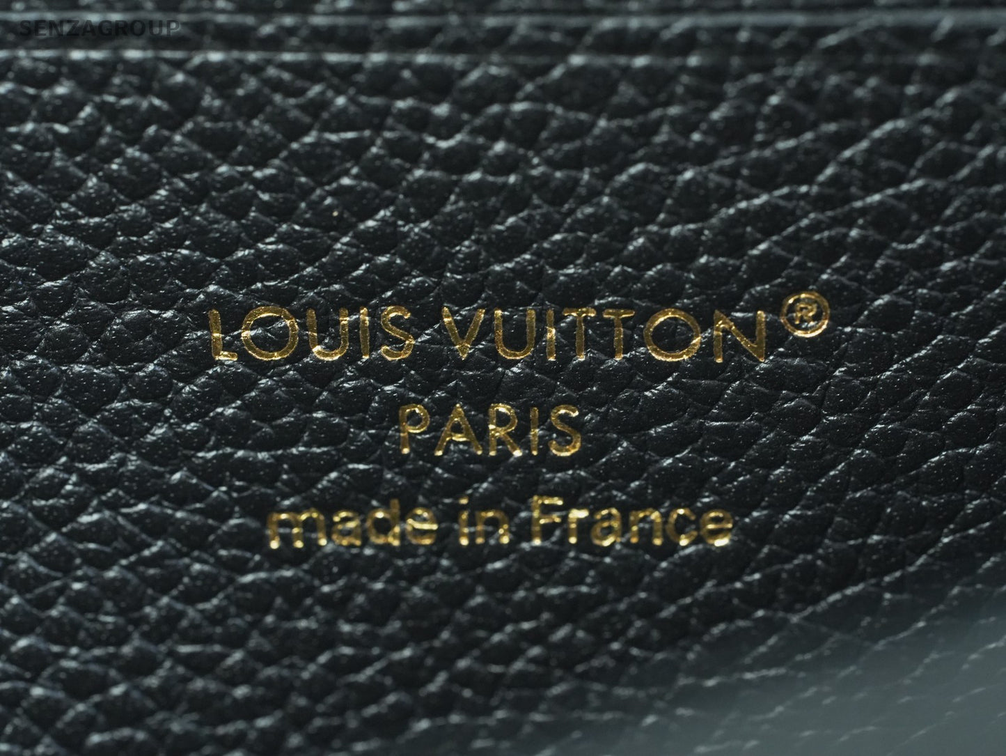 Louis Vuitton Black Monogram Empreinte NANO Madeleine Chain Shoulder bag Women