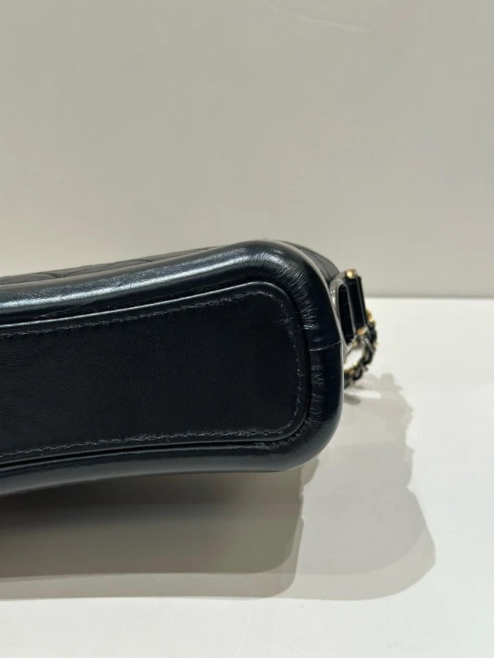 CHANEL Black Small Gabrielle Shoulder Crossbody Bag For Women