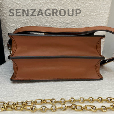Louis Vuitton Medium Dauphine Monogram Chain Shoulder Crossbody Bag Women