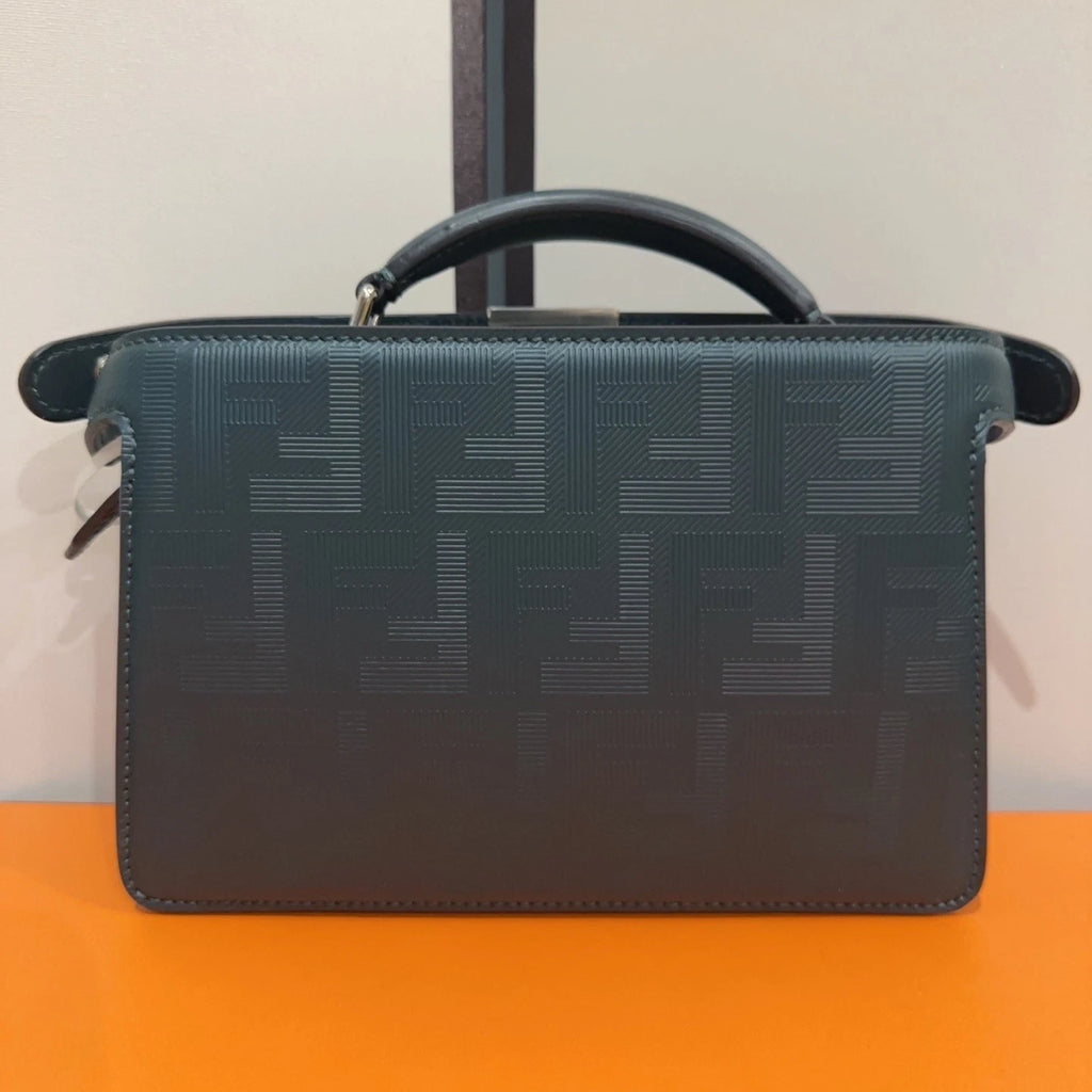 FENDI Peekaboo ISeeU XCross FF Striped Handbag For Women
