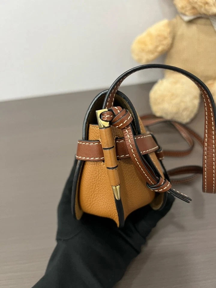 Loewe Mini Gate Saddle Crossbody Bag For Women