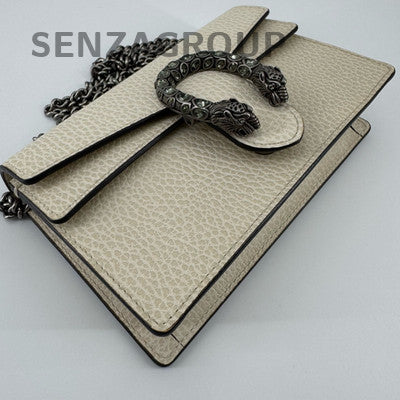 Gucci Dionysus Mini Chain Shoulder Bag Silver Classic Women's