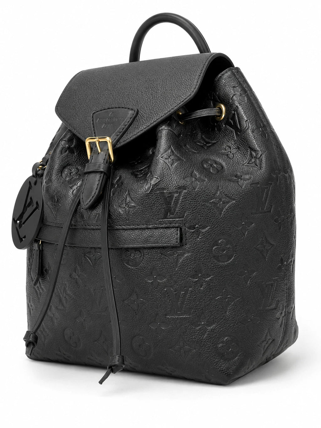 Louis Vuitton Montsouris Monogram Black Empreinte Backpack Almost Brand NEW