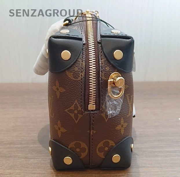 Louis Vuitton Monogram Soft Box Top Handle Bag Shoulder Bag Crossbody Women