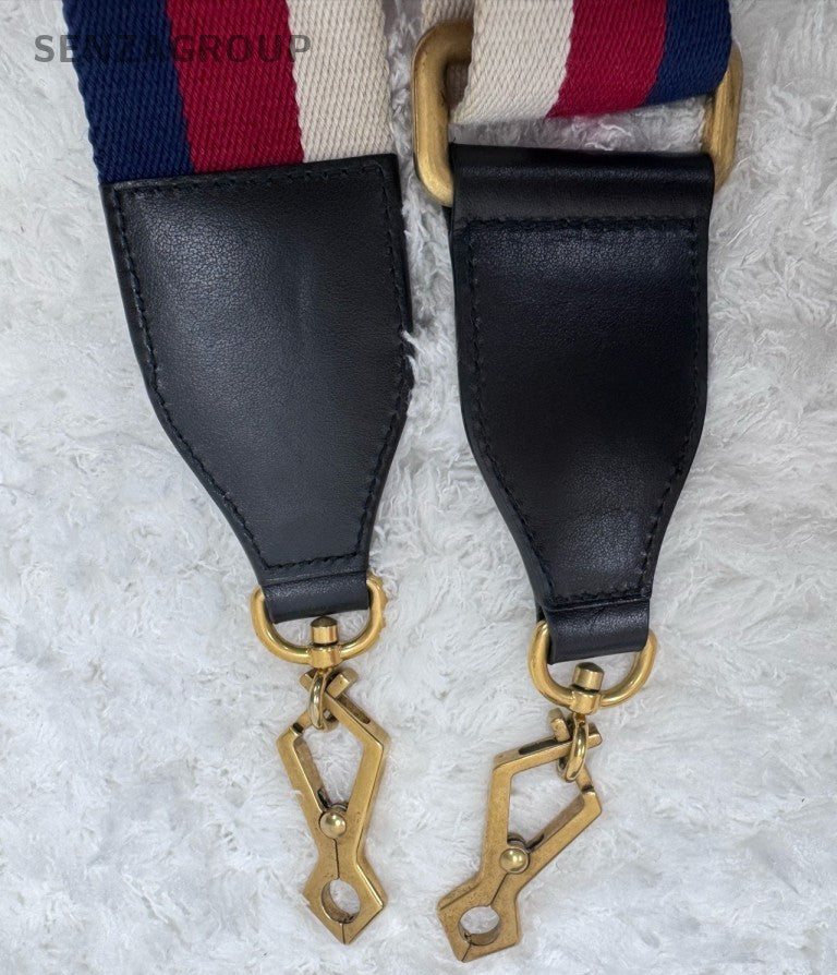 Gucci Marmont 2Way Shoulder Bag Crossbody Black Gold Women Classic Fashion