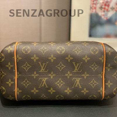 Louis Vuitton Totally PM Monogram Tote Bag Brown Gold Hardware Women's Fashion