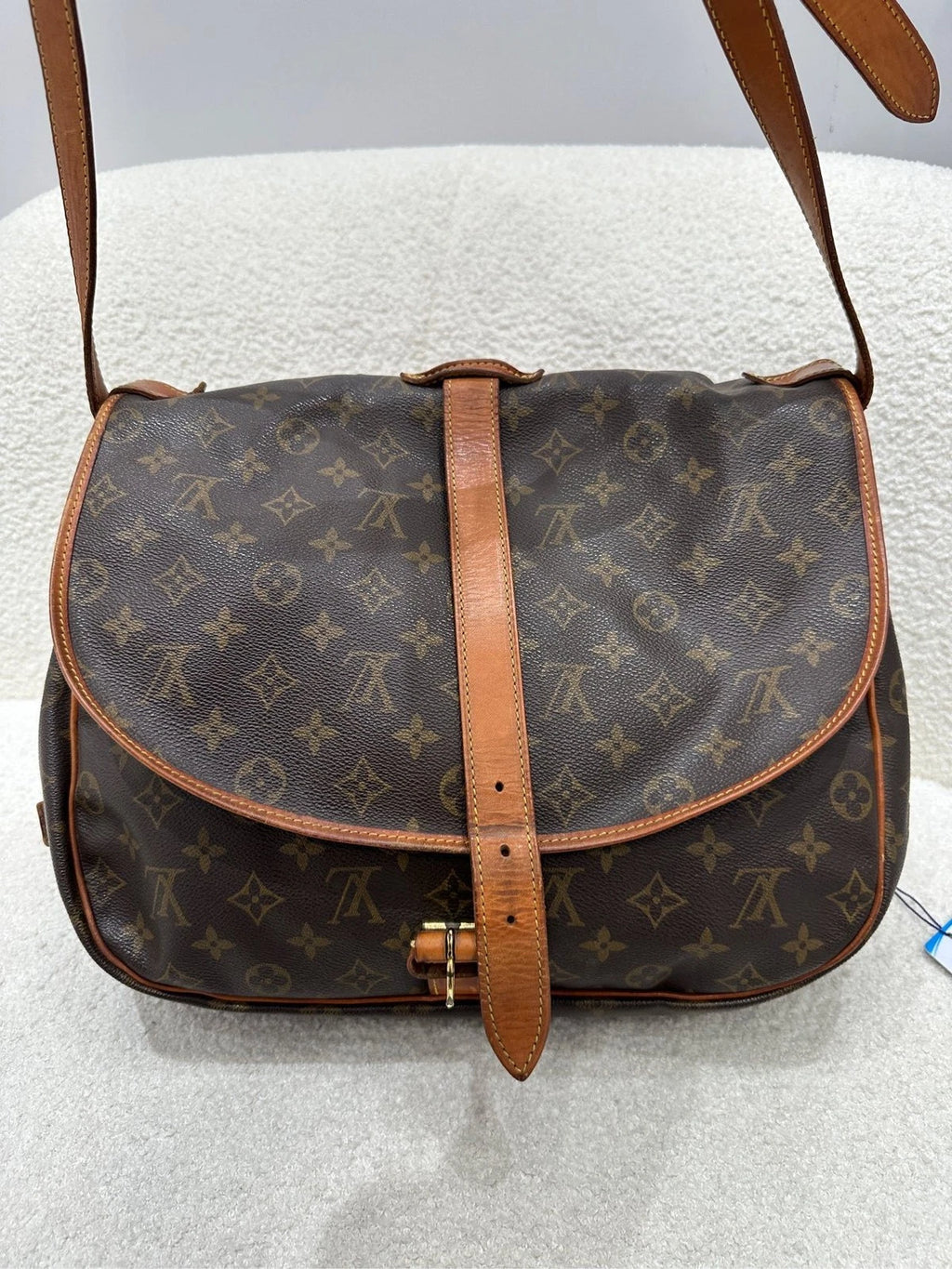 Louis Vuitton Saumur Monogram Canvas Medium Shoulder Bag