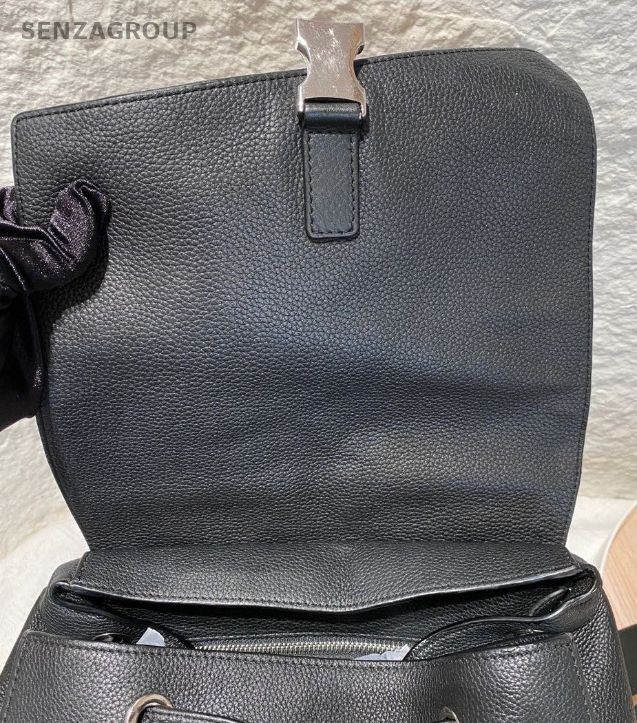 Loewe Puzzle Backpack Shoulder Bag Black Unisex Adults