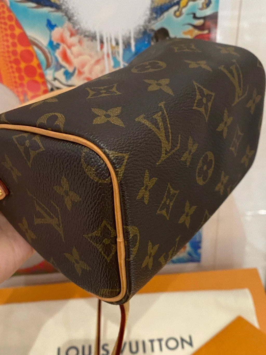 Louis Vuitton Monogram Canvas Speedy Nano Crossbody For Women