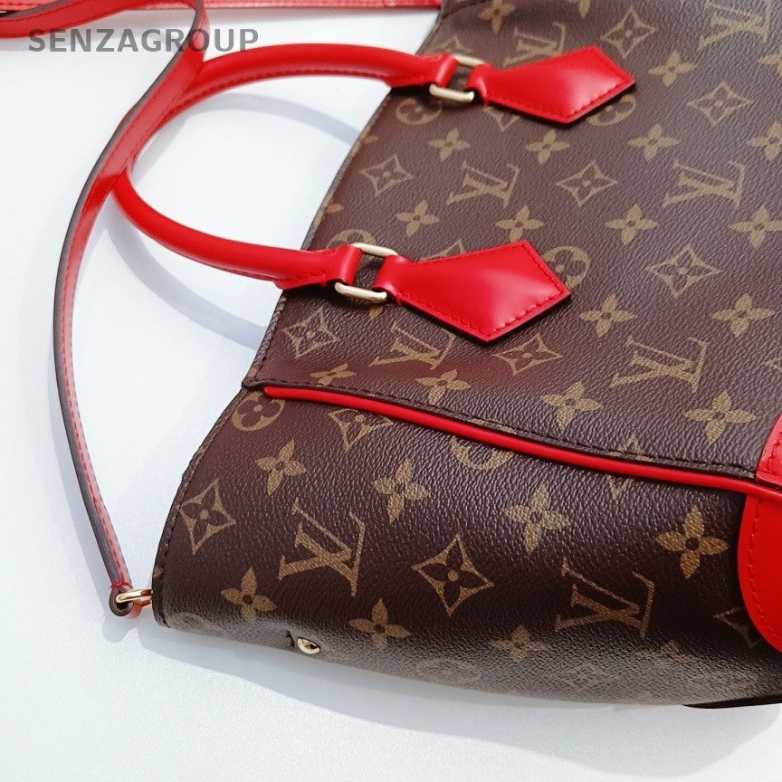 Louis Vuitton Phenix Monogram Handbag Shoulder Bag Brown Gold Women Classic