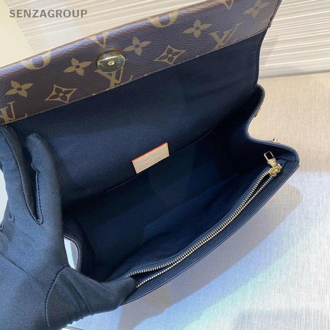 Louis Vuitton Cluny bb Top Handle Monogram2way Shoulder Handbag Almost Brand NEW