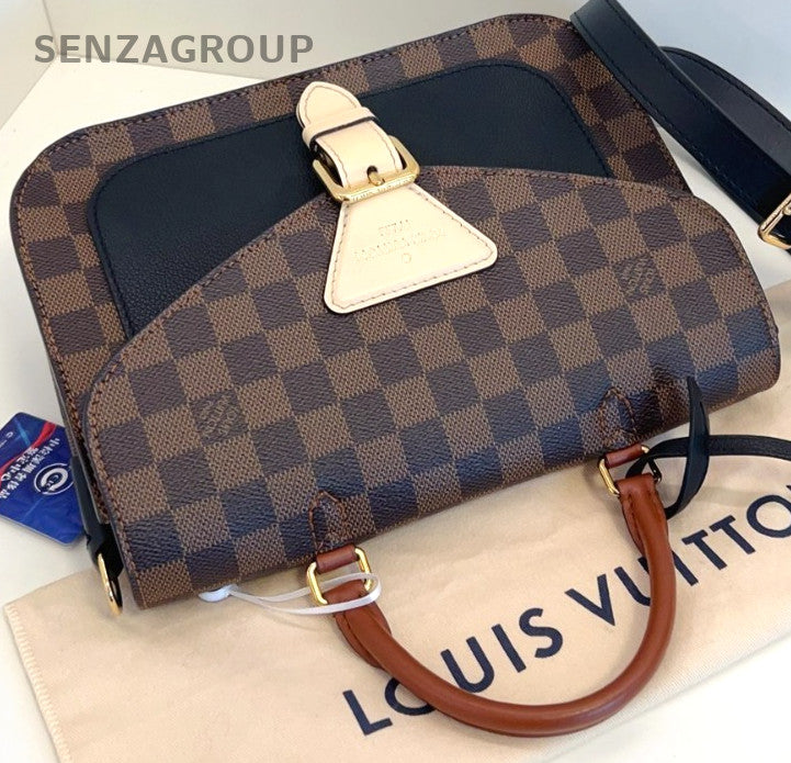 Louis Vuitton Beaumarchais Damier Ebene Top handle 2way Shoulder bag