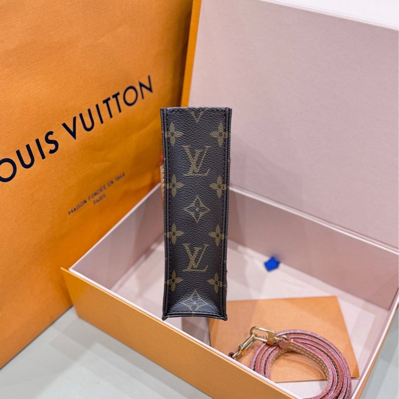 Louis Vuitton Canvas Mini Tote Bag For Women