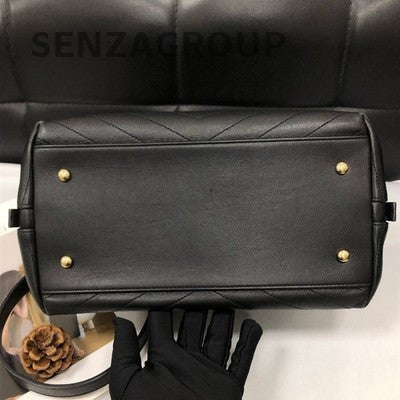 Chanel Black Gold Classic Women's Shoulder Handbag - Timeless Fashion