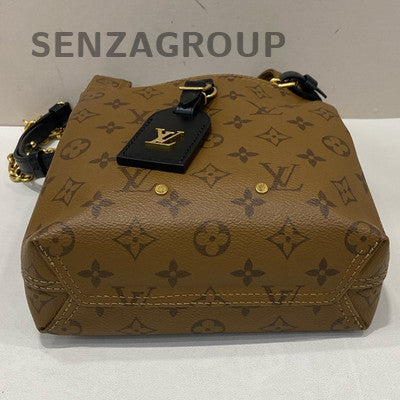 Louis Vuitton Monogram Atlantis BB Bucket Bag with Chain Strap