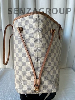 Louis Vuitton Damier Ebene Neverfull MM Tote Bag - Classic Women's Handbag