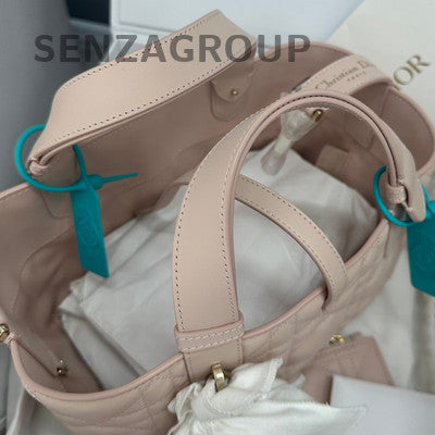 Dior Toile de Jouy Toujours Small Tote Bag Pink Gold Hardware