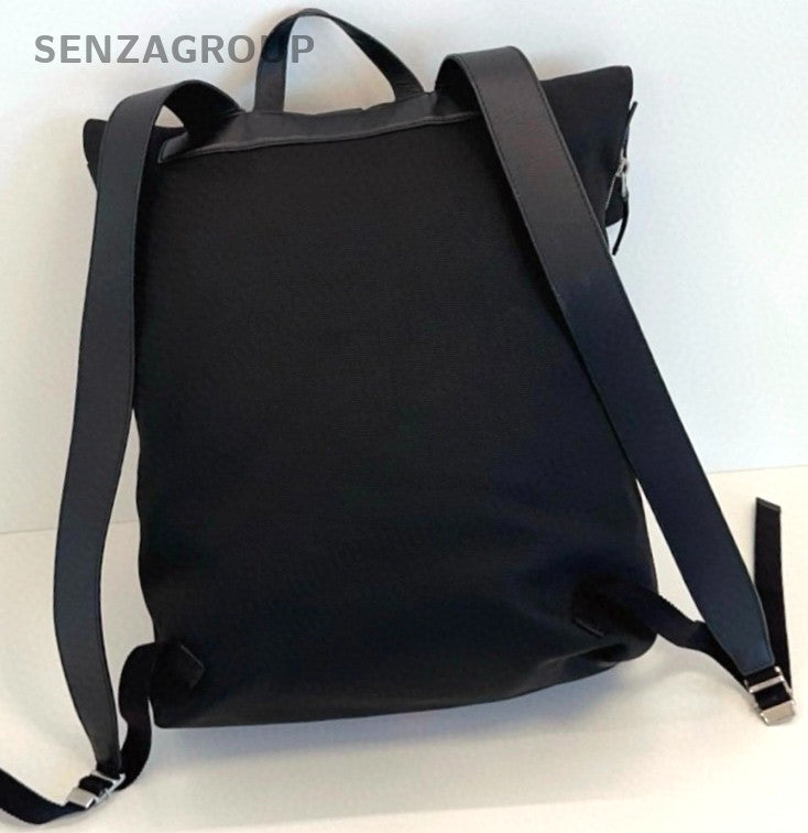 GUCCI Canvas Backpack Black Green Classic Color Shoulder bag