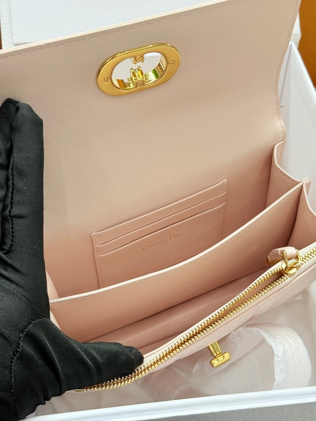 Dior Miss Caro Mini Pink Shoulder Handbag Crossbody Bag For Women