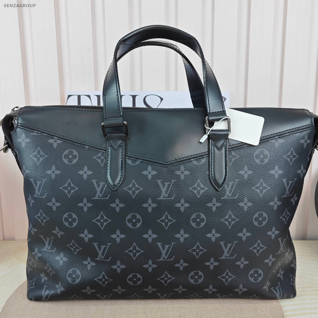 Louis Vuitton Explorer Monogram Briefcase Hand Shoulder Bag Unisex Classic