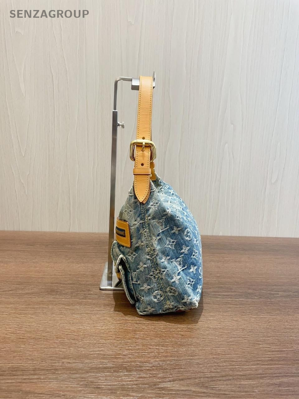 SJ0001  Louis Vuitton denim Shoulder Bag Baggy bag